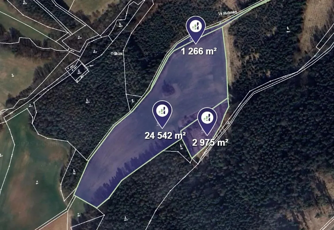 Prodej louky 48460 m²